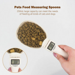 Pets Food Measuring Spoons Digital Kitchen Scale Food Scale Spoon Measuring Spoons Detachable Electronic Measuring [...]