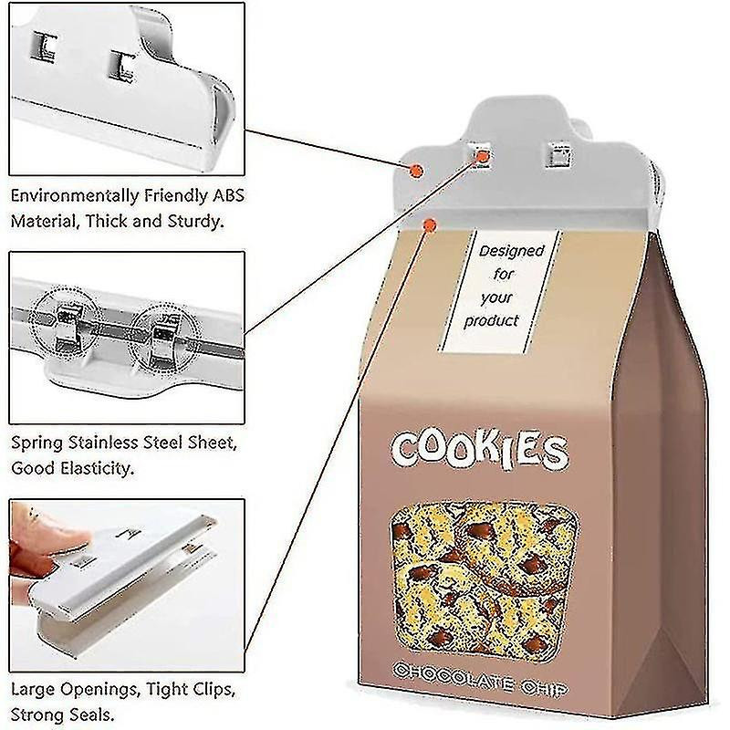 Sealed Clipsmultifunctional Portable Practical Food Bag Sealing Clamp Clip