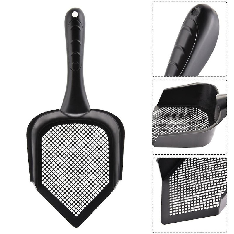For Cat Kitty Litter Scoop Small Holes Fine Litter Scooper Shovel For Dog Rabbits Hamster Snake