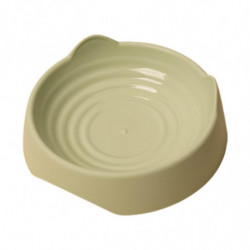 Pet Feeder Convenient Easy Cleaning Sturdy Smooth Edge Eco-friendly Feed Water Solid Color Ear Shape