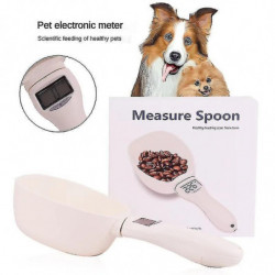 Electronic Measuring Tool Dog and Cat Feeding Bowl Measuring Spoon Pet Food Scale Digital Display Weighing Spoon [...]