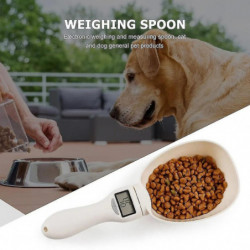 Electronic Measuring Tool Dog and Cat Feeding Bowl Measuring Spoon Pet Food Scale Digital Display Weighing Spoon [...]