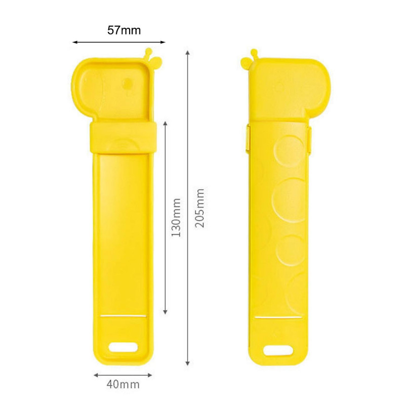 Cat Strip Feeder Giraffe-shaped Cat Feeding Scoop Multipurpose Portable Food Squeezer Spoon Pet