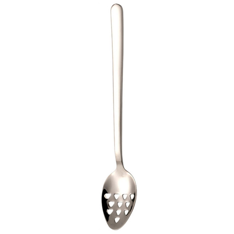 Food Spoon Polished Surface Smooth Edge Food Grade Heat-Resistant Rustproof Stainless-Steel Food