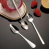 Food Spoon Polished Surface Smooth Edge Food Grade Heat-Resistant Rustproof Stainless-Steel Food