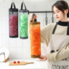 Garbage Bag Storage Bag Cylinder Scratch-proof Nylon Plastic Bags Dispenser Organizer for Kitchen