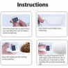 Cuillère à mesurer pour chien, cuillère de pesée avec écran LCD pour chien chat lapin oiseaux croquettes nourriture