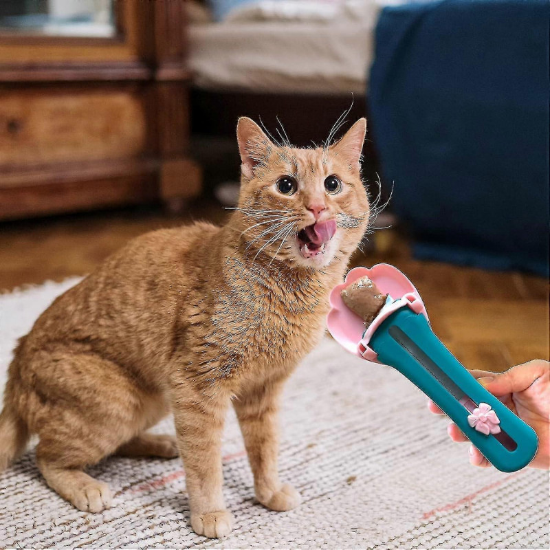 Cat Strip Squeeze Spoon, Pet Feeder Cat Strip Squeeze Spoon, Cat Strip Happy Spoon, Sliding Cat Squeeze Liquid [...]