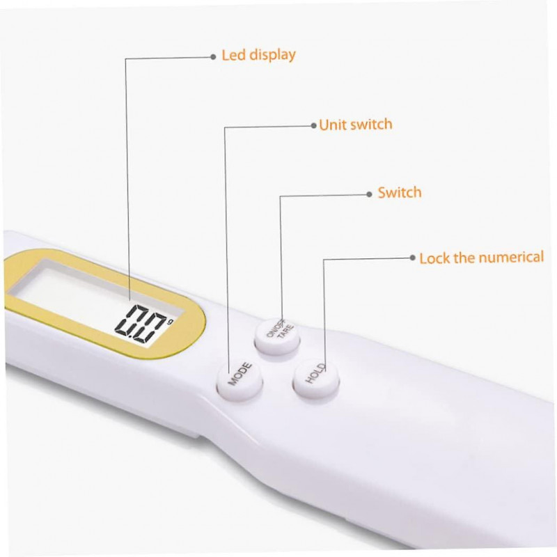 Digital Measuring Spoon Multi Usage Electronic Scale Spoon Portable Kitchen Scale Spoon For Spices Coffee [...]