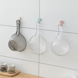 Louche d’eau en plastique de grande capacité pour le jardin - Transparent Kitchen Water Scoop