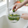 Louche d’eau en plastique de grande capacité pour le jardin - Transparent Kitchen Water Scoop