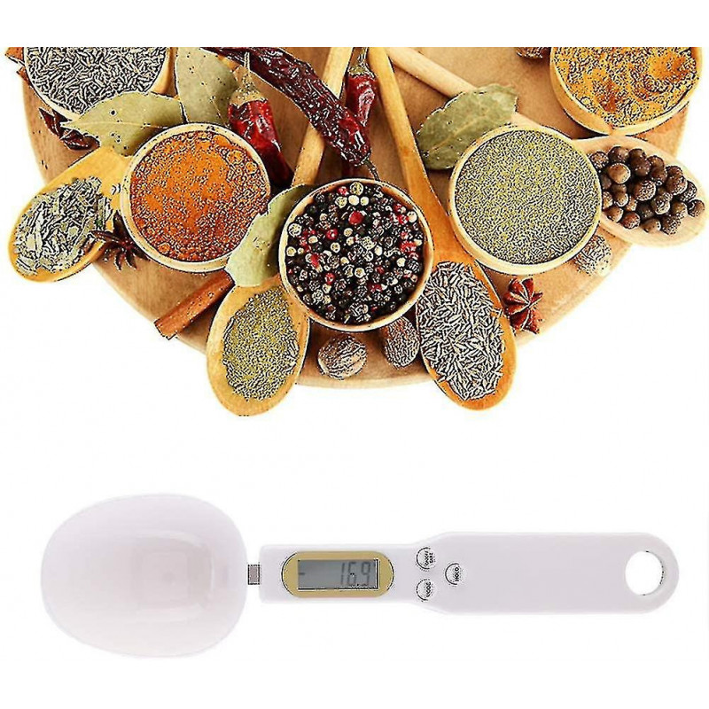 Digital Spoon Scale, Measuring Spoon, Electric Scale Lcd Display Spoon Scale Multi-function Measurin -ACGIV