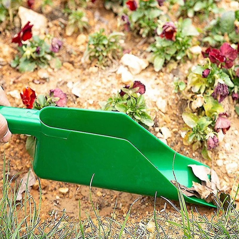 Cleaning Shovel Scoop Garden Plastic Fallen Leaves Gutter Drain Scoop