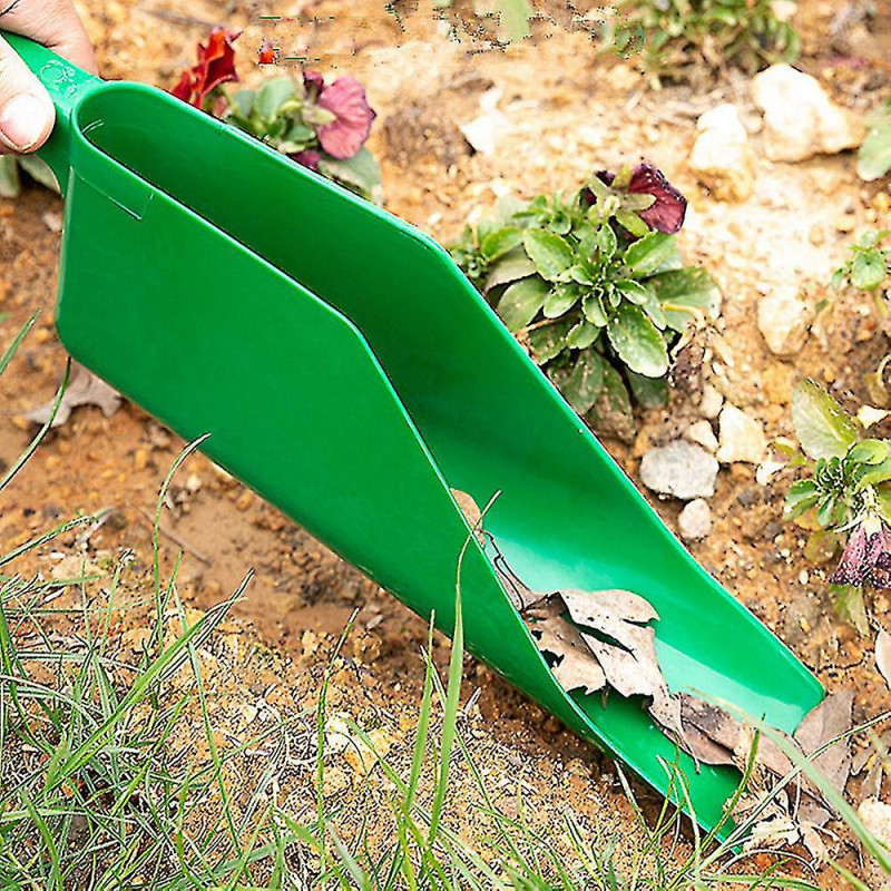 Cleaning Shovel Scoop Garden Plastic Fallen Leaves Gutter Drain Scoop