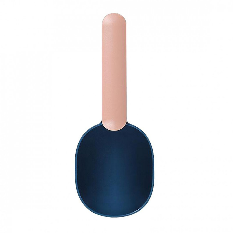 Pet Dog Cat Dry Food Spoon Scoop Scoop Animal Feeding Pink Navy