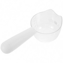 Scale Design Plastic Pet Food Spoon Handheld Nonslip Dog Food Scoop Dogs Cats Food Clip