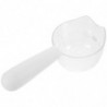 Scale Design Plastic Pet Food Spoon Handheld Nonslip Dog Food Scoop Dogs Cats Food Clip