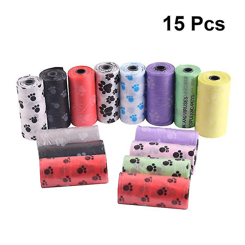 15pcs Cat Garbage Bag
