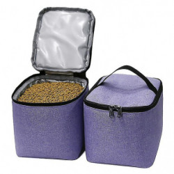 Foldable Pet Outing Backpack Portable 1 Piece Purple