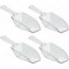 Measuring Scoop Set Of 4, Large Measuring Spoons Made Of Durable Plastic, Scoops For Sweets, Pantry And Utility Room