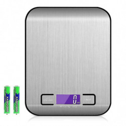 Balance de cuisine numérique en acier inoxydable de qualité supérieure