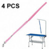 4 Pcs Pet Bath And Grooming Table Fixed Rope , Color: Pink Pink