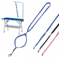 4 Pcs Pet Bath And Grooming Table Fixed Rope , Color: Pink Pink