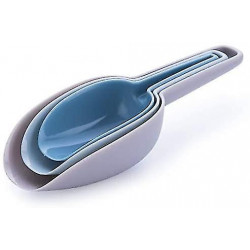 Set Of 3 Food Spoons Plastic Dog Measuring Spoon Scoop For Food Dog Cat Rabbit Birds Kibble