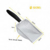Scoop,durable Litter Cleaner Corner Shovel,stainless Steel Mesh Litter Shovel,easy To Clean Sand W