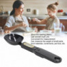 Food Scale Spoon Digital Black Ingredient Weighing Spoon Scale with Electronic Screen for Kitchen