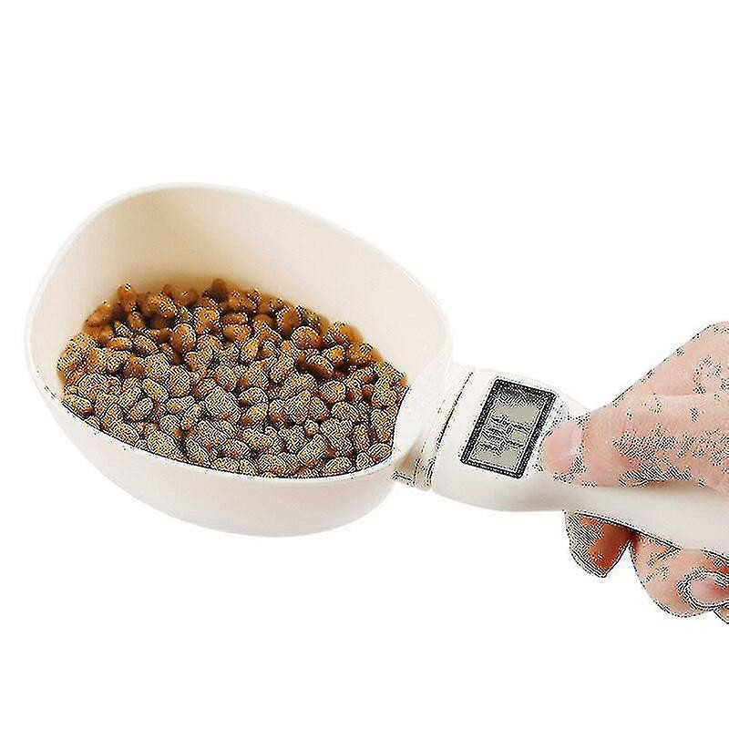 800g / 1g Pet Food Scale Cup pour chien Chat Feeding Bowl Cuisine Scale Spoon Feeding