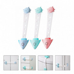 3 Pcs Practical Durable Functal Anti-pinch Safe Safety For Refrirator Er Canbinet