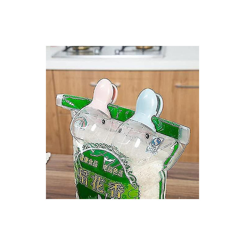 1 Piece Functal Kit Spoon, Hold Food Spoon Portable Spoon Clip For Rice Pet Food ()