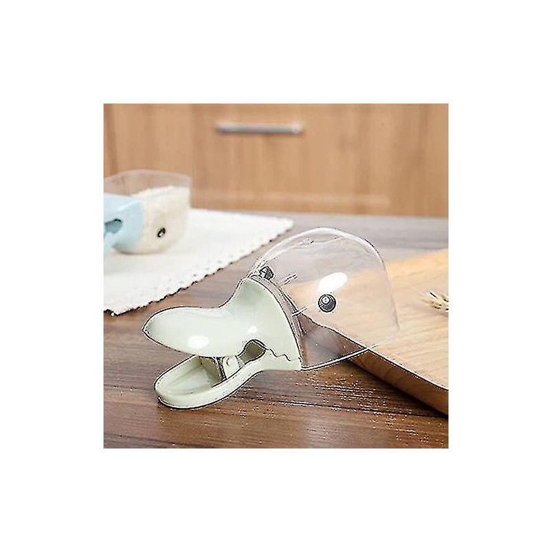 1 Piece Functal Kit Spoon, Hold Food Spoon Portable Spoon Clip For Rice Pet Food ()