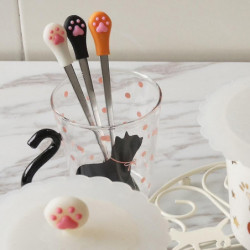 Dog Cat Spoon Less Steel Pet Food Spoon Dog Can Spoon 5.91inch-size2