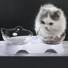 15c Slant Protect Cervical Spine Cute Design Cat Ears Cat Shape Bowl Pets' Food Pot Double/single Bowl Drinking [...]
