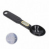 Food Scale Spoon Digital Black Ingredient Weighing Spoon Scale with Electronic Screen for Kitchen