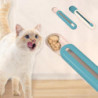 Miman Pet Food Spoon Strip Squeeze Comfortable Grip Compact Pet Cat Liquid Snack Feeding Spoon Cat Supplies