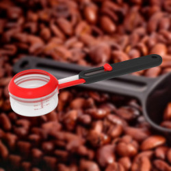 Miman Measuring Spoon Food Grade Adjustable Abs Long Handle Coffee Scoop For Kitchen