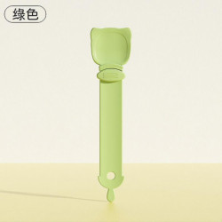 Long Handle Cat Strip Feeders Creativite Non-touching Hand Food Can Spoon for Cat's Use
