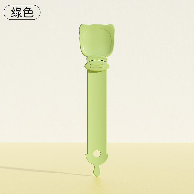 Long Handle Cat Strip Feeders Creativite Non-touching Hand Food Can Spoon for Cat's Use