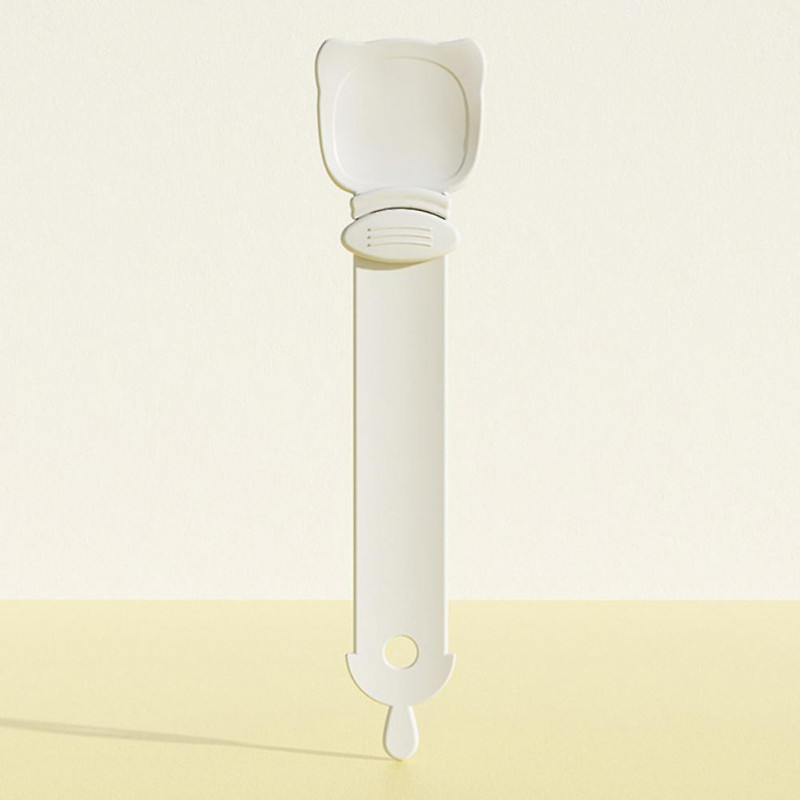 Long Handle Cat Strip Feeders Creativite Non-touching Hand Food Can Spoon for Cat's Use
