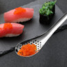 Convenient Colander Soft Hold Stainless Steel Multifunctional Portable Caviar Scoop Spoon For Kitchen