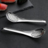 Convenient Colander Soft Hold Stainless Steel Multifunctional Portable Caviar Scoop Spoon For Kitchen