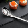 Convenient Colander Soft Hold Stainless Steel Multifunctional Portable Caviar Scoop Spoon For Kitchen