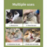 Chat Toilettage Ongle Coupe Anti Rayures Morsure Sac Fixe Bain Garniture Sac de Retenue Pet Beauty Hamac Pendaison [...]
