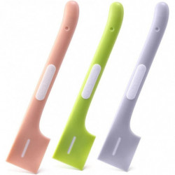 Pet Food Spatula Portable - Right-angle Cat Food Can Spoon Wet Dog Food Scraper Universal Feeding Pet Supplies - -