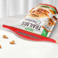 9pcs 3 Sizes Kitchen Bag Clip Sealing Clamp Snack For Food Reusable With Handle