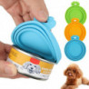 3Pcs/Set Pet Can Cover Fresh-Keeping Good Sealing Silicone Cat Dog Canned Food Storage Universal Lid