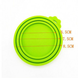 3Pcs/Set Pet Can Cover Fresh-Keeping Good Sealing Silicone Cat Dog Canned Food Storage Universal Lid 3Pcs/Set Pet Can Cover Fresh-Keeping Good Sealing Silicone Cat Dog Canned Food Storage Universal Lid